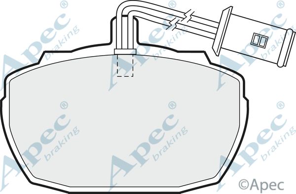 APEC BRAKING Jarrupala, levyjarru PAD71